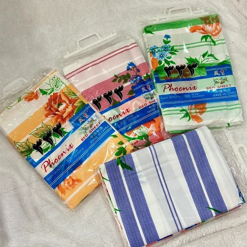 ملافه دو نفره کویتی 333 برای رو انداز چادر شب کیفیت درجه یک نخ هندی  سایز 170در 220