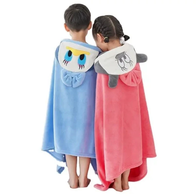 حوله شنل نانو نوزاد عروسکی  تا 5سالگی گرم بالا نرم و لطیف